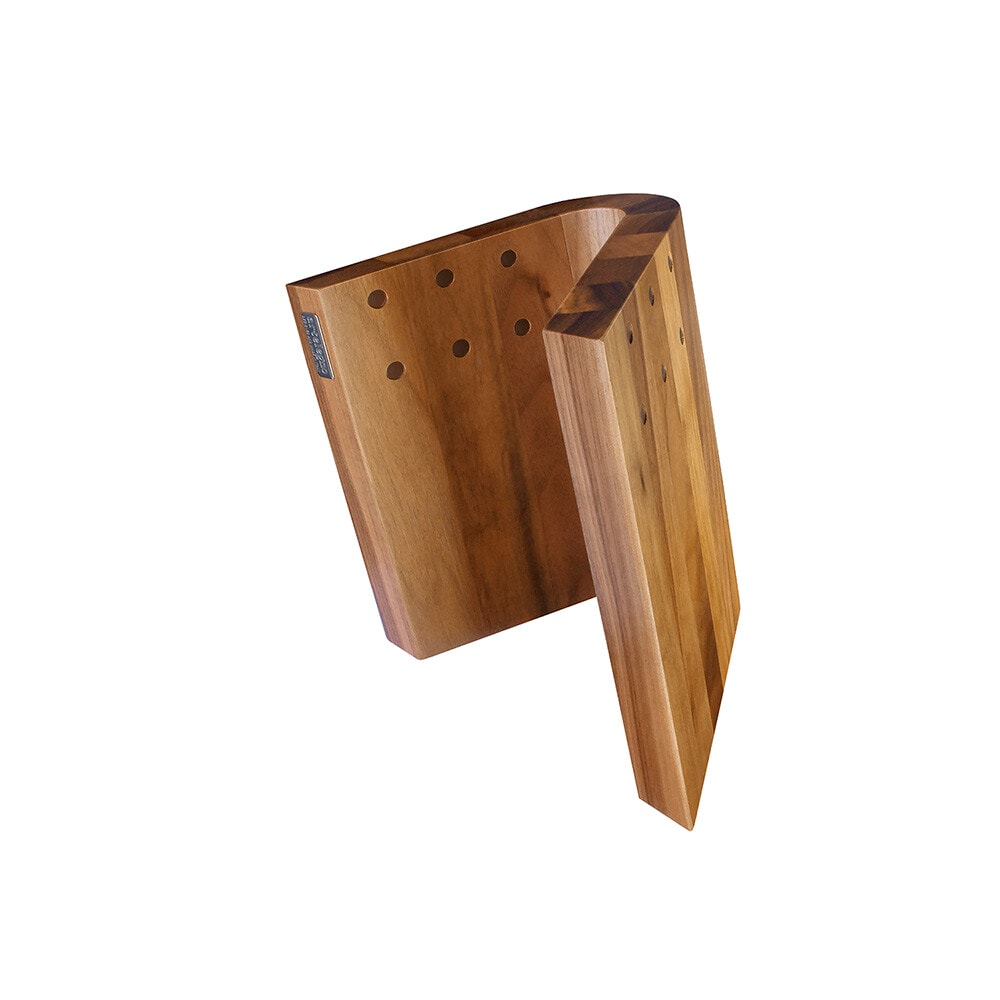 Portacoltelli Ceppo in legno magnetico per coltelli 250 x 220 mm