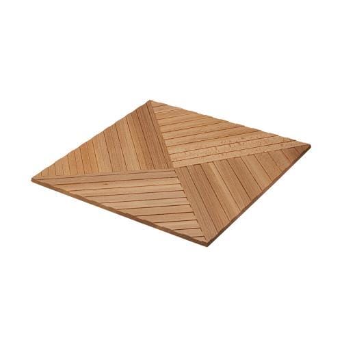 Sottopiatto fresato faggio cm 33 x 33