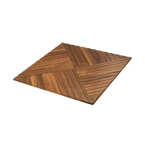 Sottopiatto fresato noce cm 33 x 33