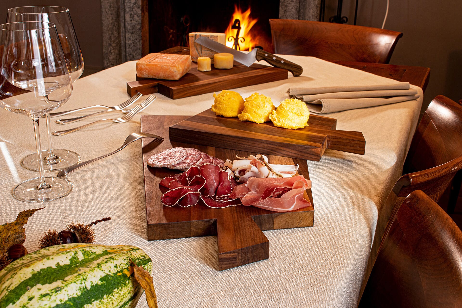 Taglieri in legno massello Made in Italy