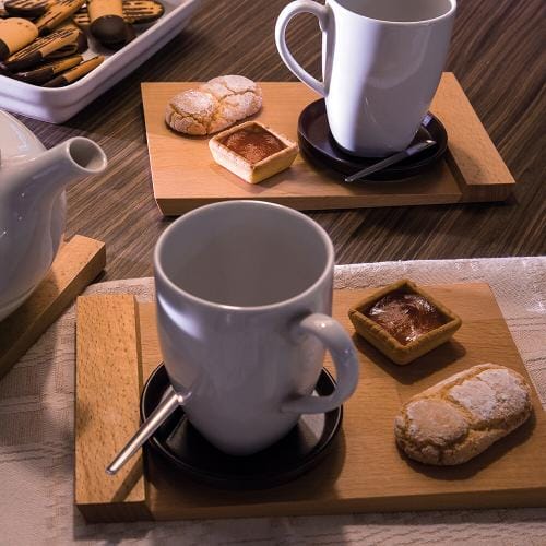 Tagliere vassoio piccolo in faggio oliato