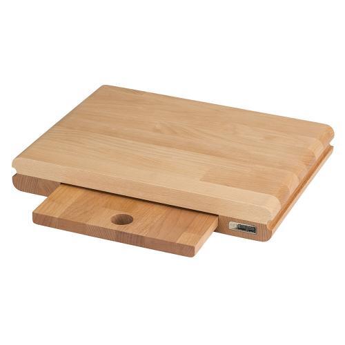 Tagliere doppio in lamellare di faggio oliato