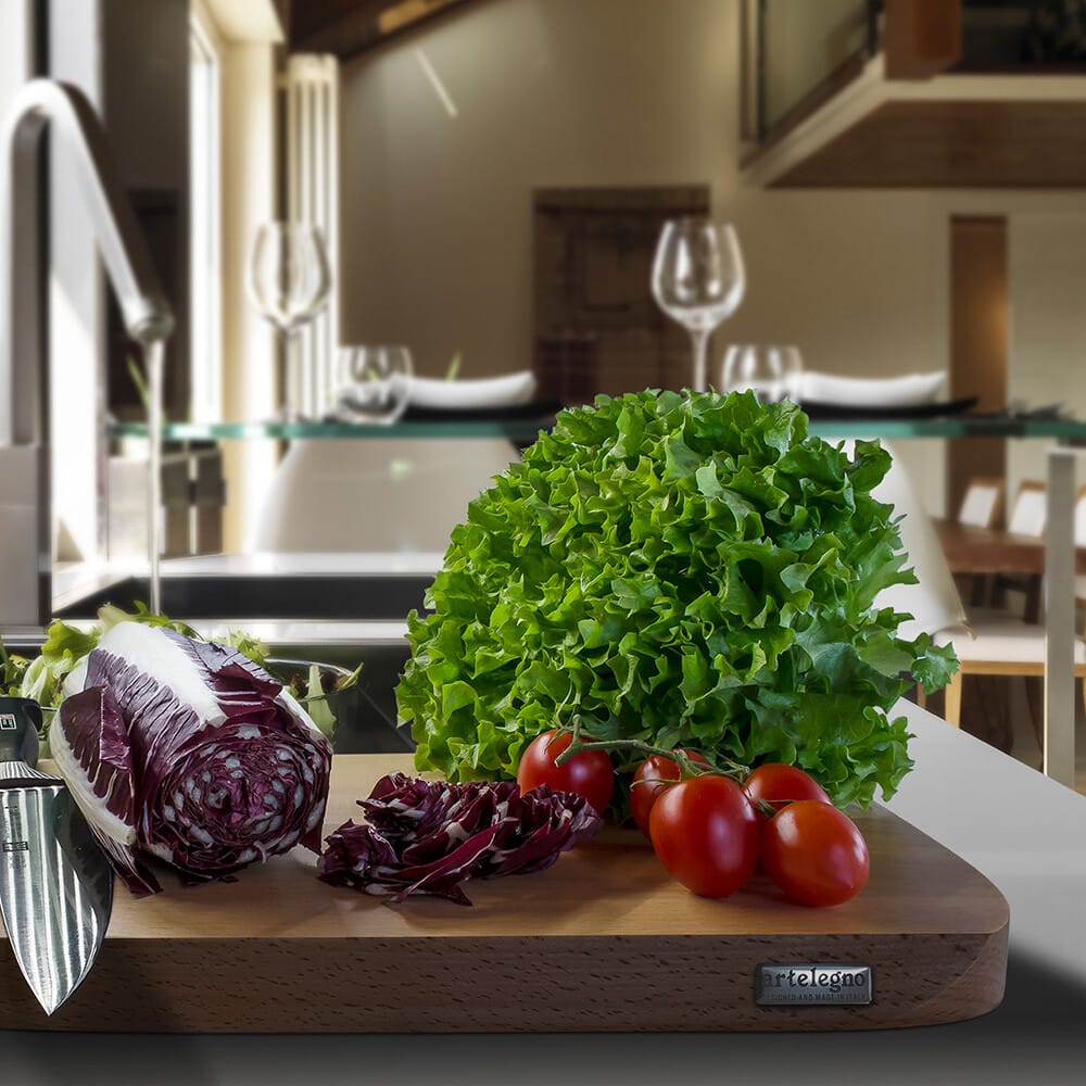Chopping Board Oiled Walnut Wood 70WL | ARTELEGNO Chopping Board Oiled Walnut Wood 70WL | ARTELEGNO